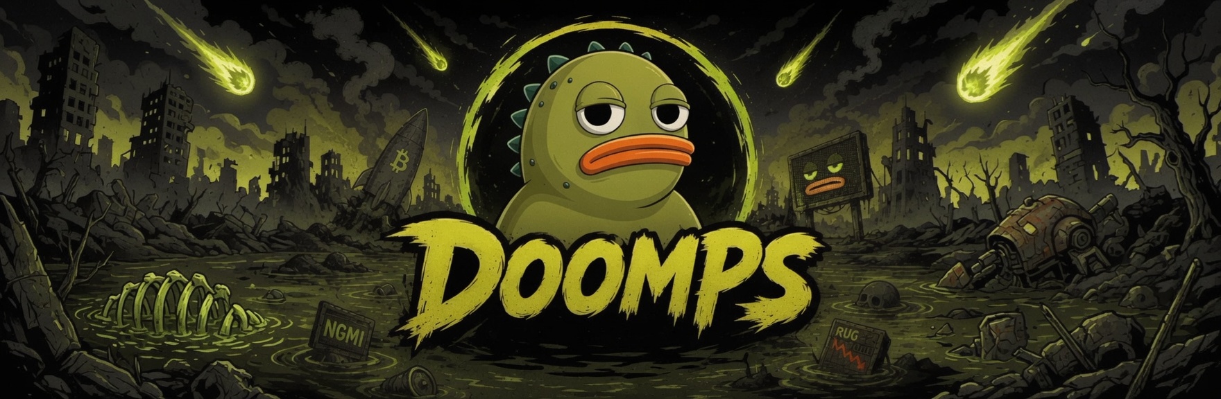 DOOMPS wasteland banner